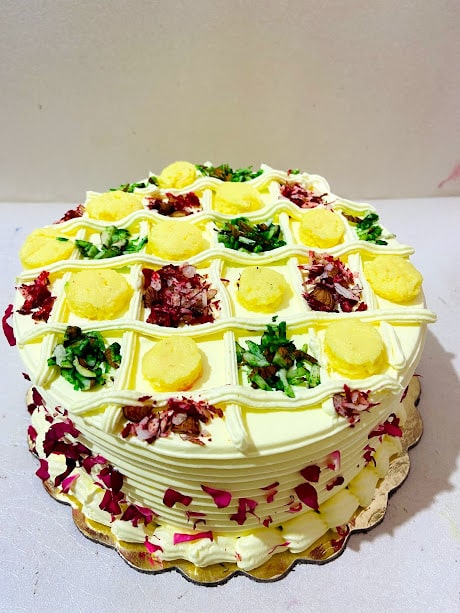 Rasmalai Cake - 1 Pound | Flavoured Cakes | Dibrugarh Online Bazaar