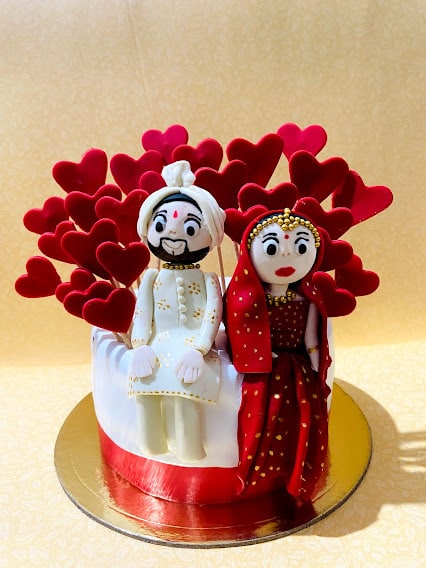 How to make Anniversary love cake design:anniversary ideas pics:cake dec...  | Happy anniversary cakes, Simple anniversary cakes, 1st anniversary cake