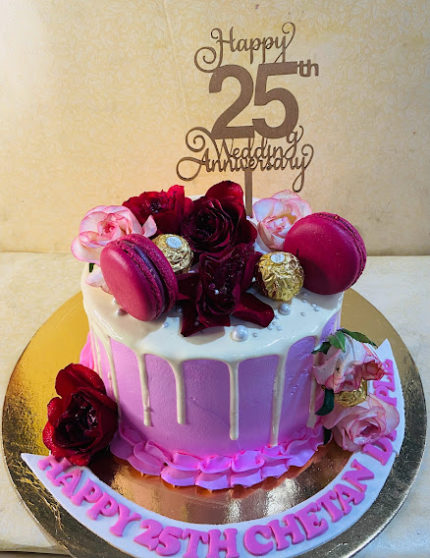 A cute 2nd Wedding Anniversary cake... - Cakes Art Boutique | Facebook